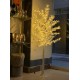 186 Led Big White Leaf Tree - Approx. 6Ft