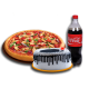 Cake with Pizza Deal